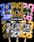 Graduation Fans 2026 Bundle Printable, Class of 2026 Photo Fan Templates Commencement Party Favors, Instant Digital Download