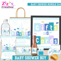 Babyland baby shower party favor bundle boy printable — ZizisDigital Studio
