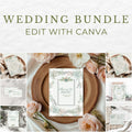 Greenery Wedding Bundle with Favor Tag — ZizisDigital Studio