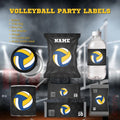 Volleyball Party Favor Labels Bundle — ZizisDigital Studio
