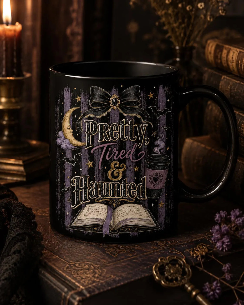 Halloween book lover sublimation design, PNG, preview 7 of 7