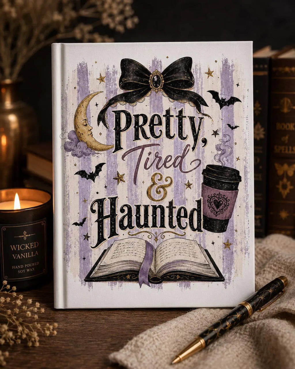 Halloween book lover sublimation design, PNG, preview 4 of 7