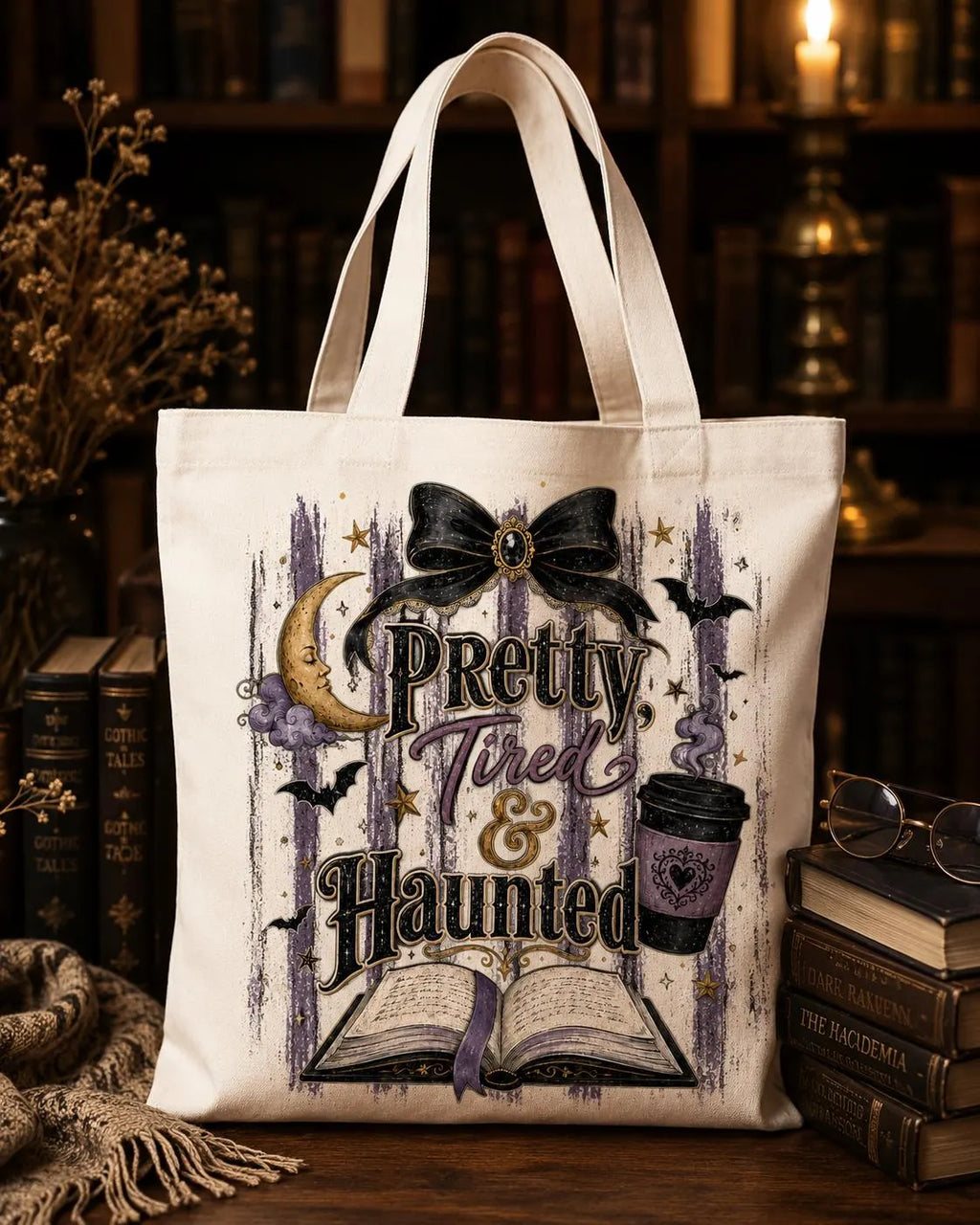 Halloween book lover sublimation design, PNG, preview 6 of 7