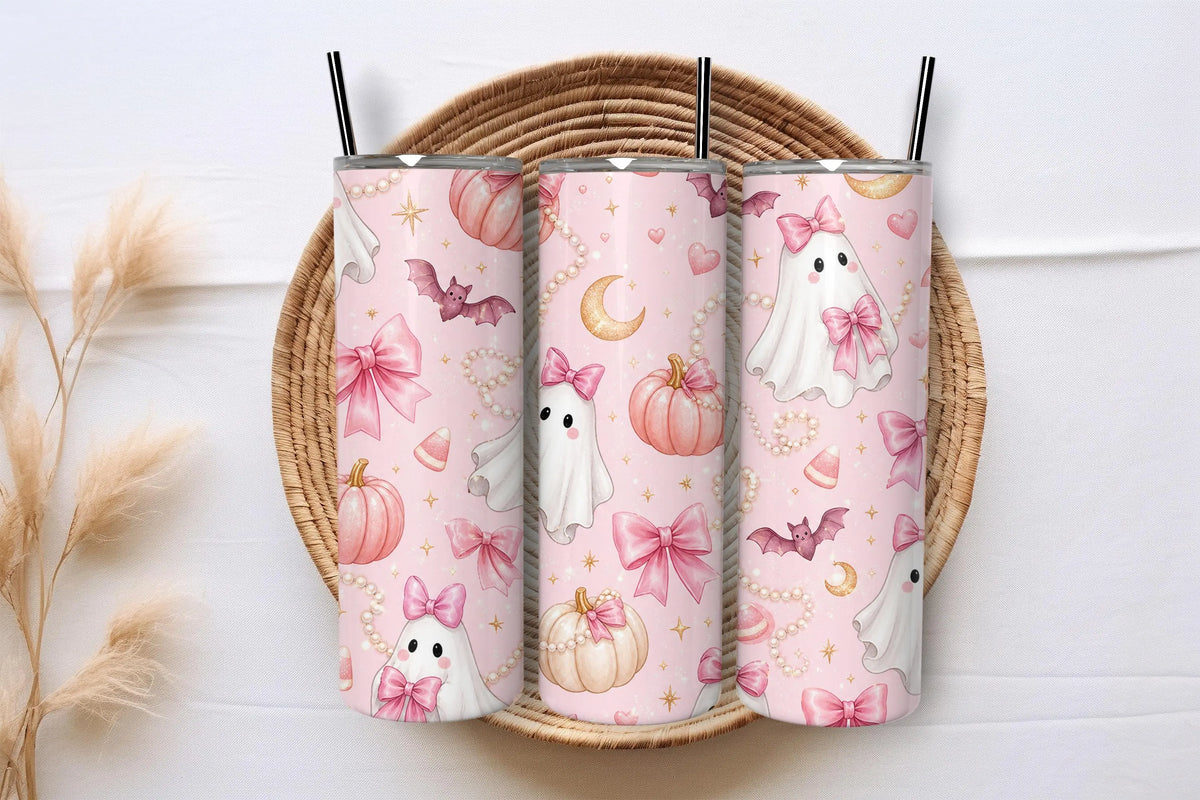 Halloween tumbler wrap design, PNG, preview 2 of 4