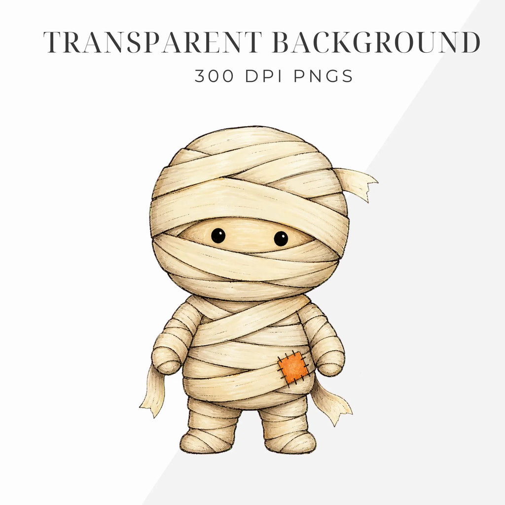 Spooky Halloween clipart bundle, preview 2 of 7