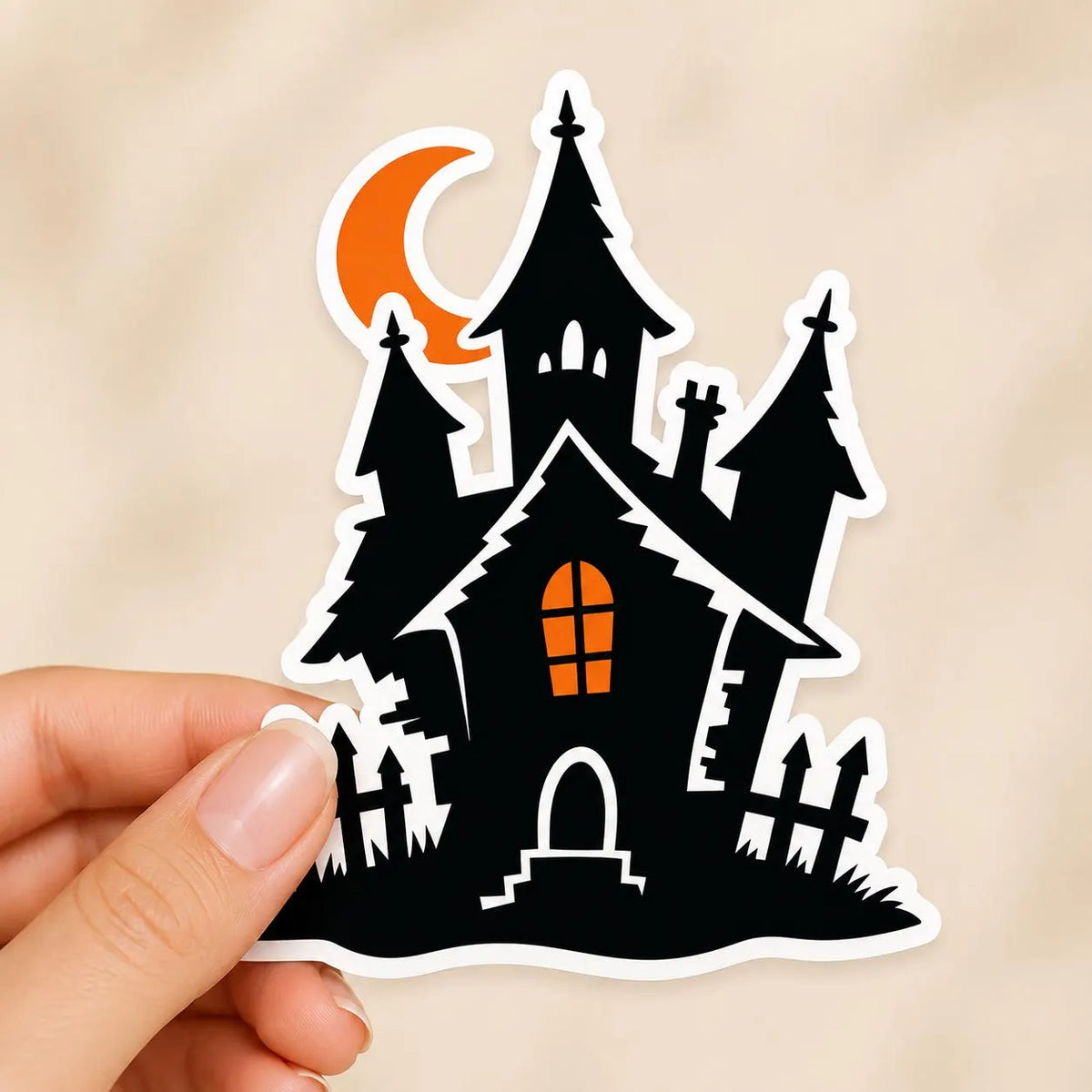 Cute spooky Halloween clipart bundle, PNG, preview 3 of 6