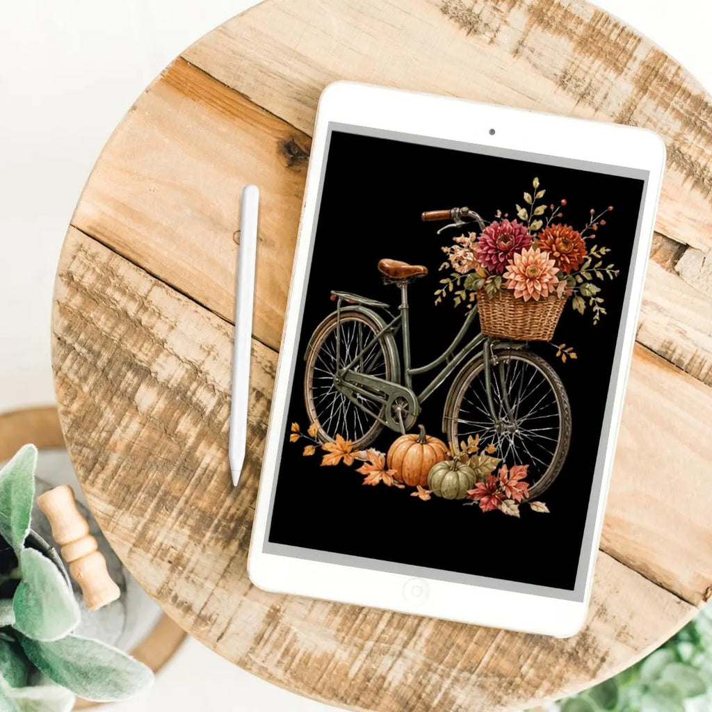 Cozy autumn watercolor clipart bundle, preview 6 of 9